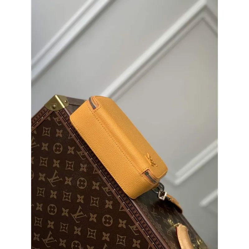LV M59161 Louis Vuitton Alpha Wearable Wallet Yellow