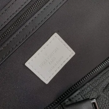 LV M21382 Louis Vuitton Keepall Bandouliere 50 Bag Black