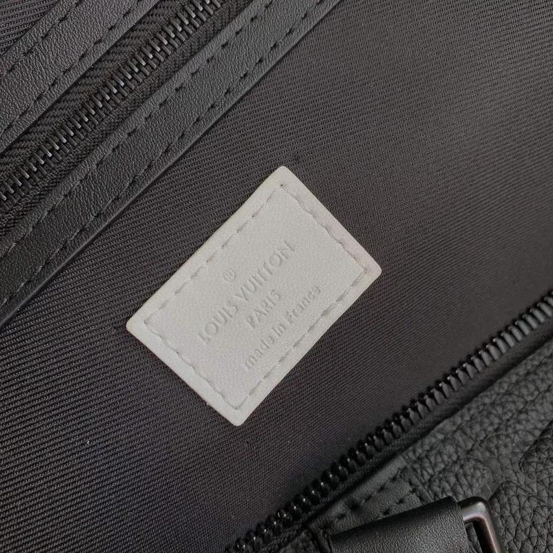 LV M21382 Louis Vuitton Keepall Bandouliere 50 Bag Black