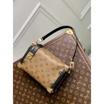 LV M46358 Louis Vuitton Side Trunk PM Handbag Yellow
