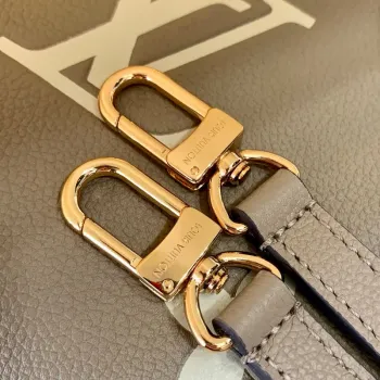 LV M45779 Louis Vuitton Onthego Pm Bag leather Gray