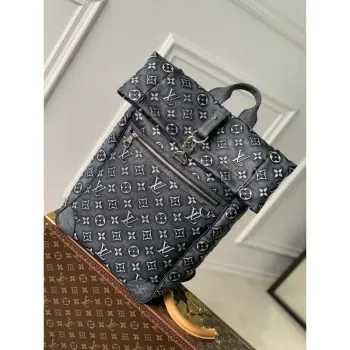 LV M21359 Louis Vuitton Roll Top Backpack Charcoal
