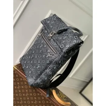 LV M21359 Louis Vuitton Roll Top Backpack Charcoal