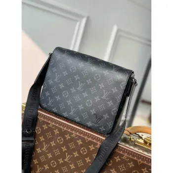 Louis Vuitton M46255 District PM Monogram Eclipse Bag
