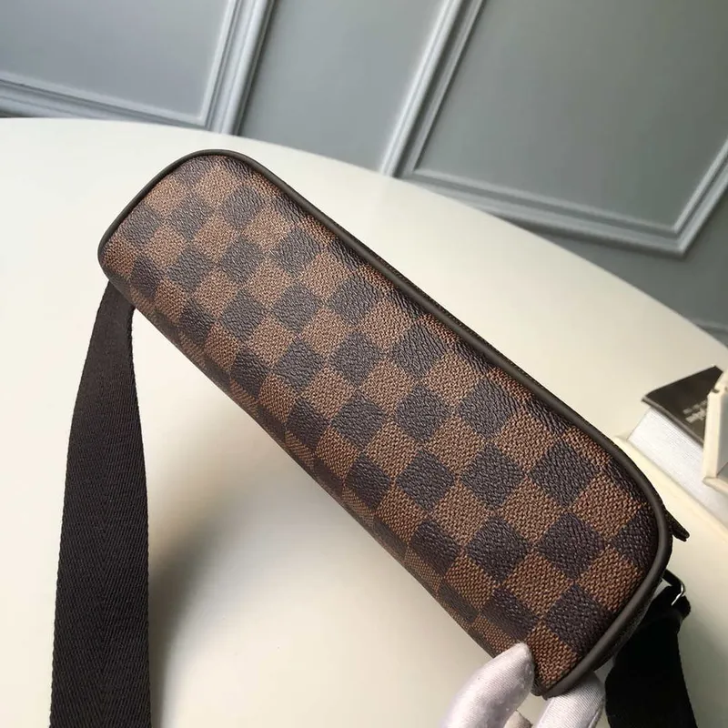 Louis Vuitton N41031 District PM Damier Ebène Bag