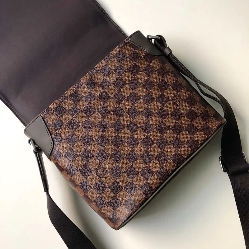 Louis Vuitton N41031 District PM Damier Ebène Bag
