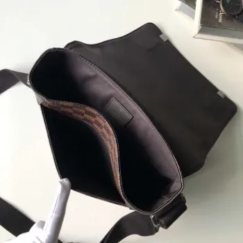 Louis Vuitton N41031 District PM Damier Ebène Bag