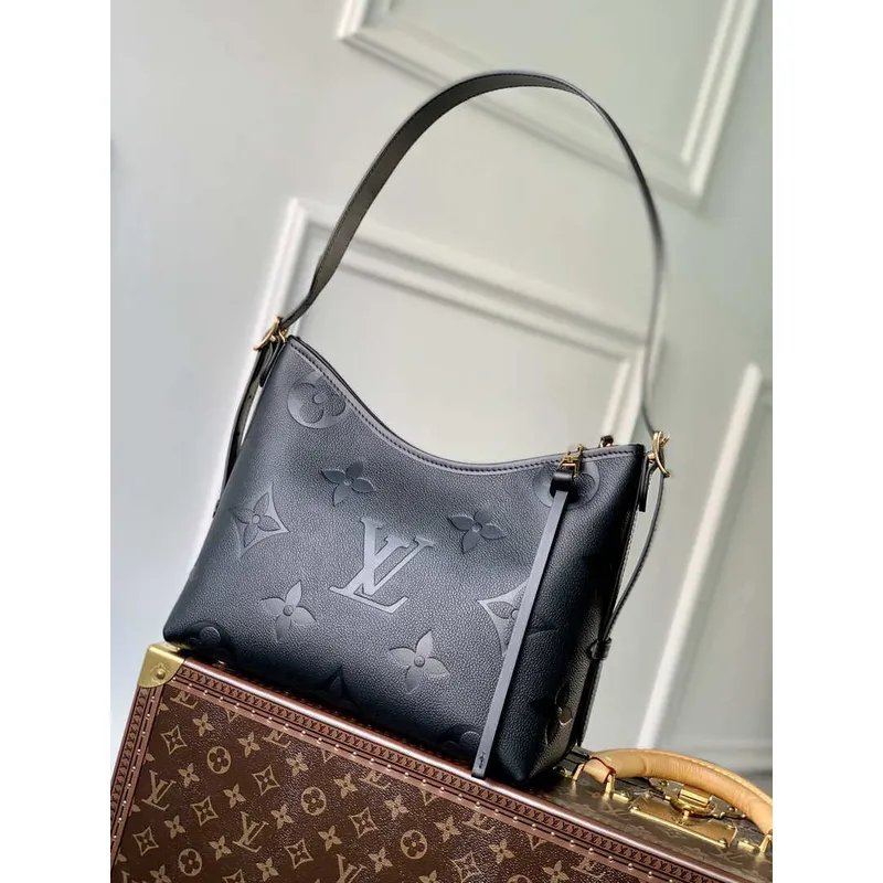 Louis Vuitton LV M46288 Carryall PM monogram M46293 Black