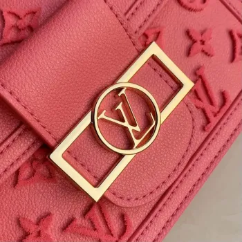 LV M20747 Louis Vuitton Dauphine BB Bag Monogram Fluo Pink