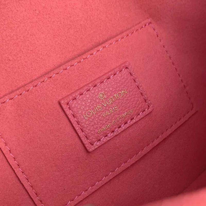 LV M20747 Louis Vuitton Dauphine BB Bag Monogram Fluo Pink