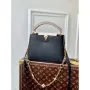 LV M20708 Louis Vuitton Capucines Mini Handbag Black