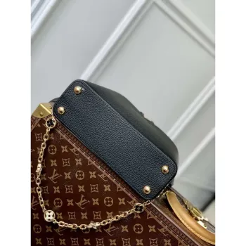 LV M20708 Louis Vuitton Capucines Mini Handbag Black