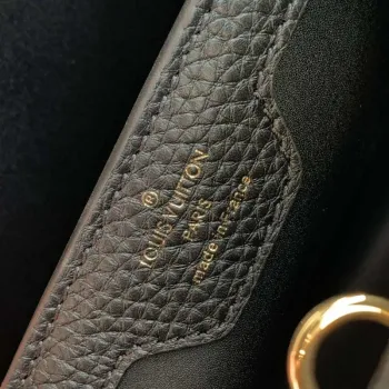 LV M20708 Louis Vuitton Capucines BB Handbag Black