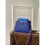 LV M20844 Louis Vuitton Capucines Mini Handbag Blue