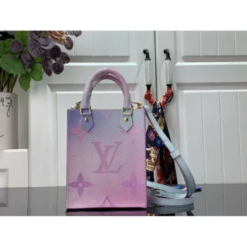 LV M81341 Louis Vuitton Louis Vuitton Petit Sac Plat Bag Monogram