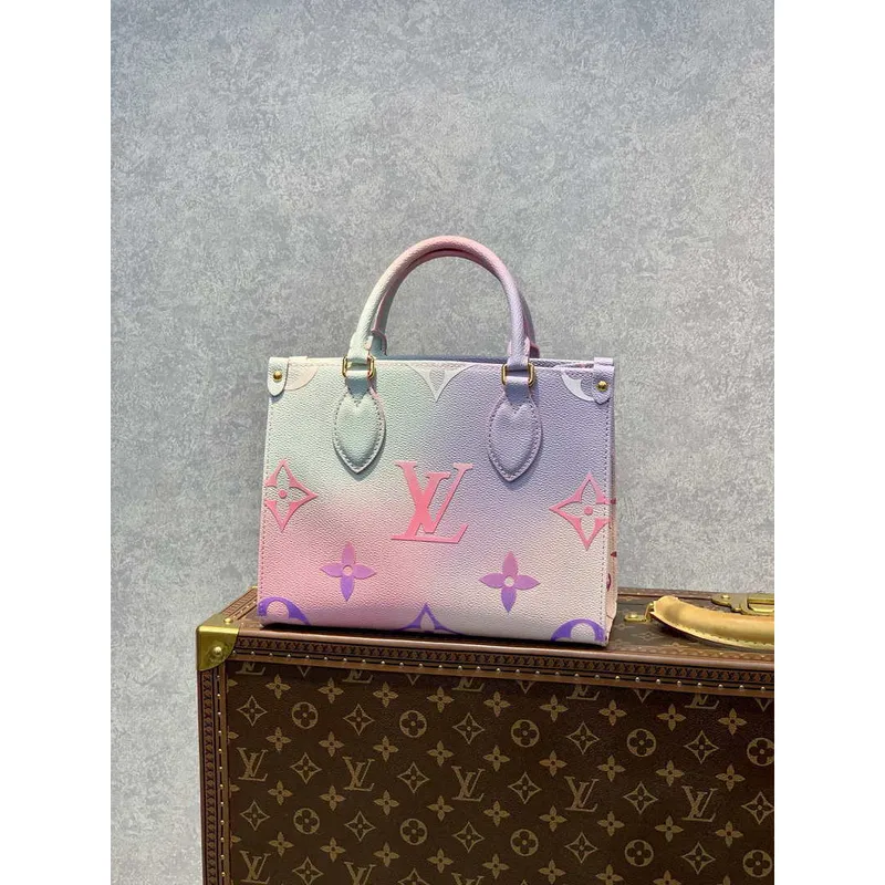 LV M59856 Louis Vuitton Onthego PM Shopping Bag Monogram