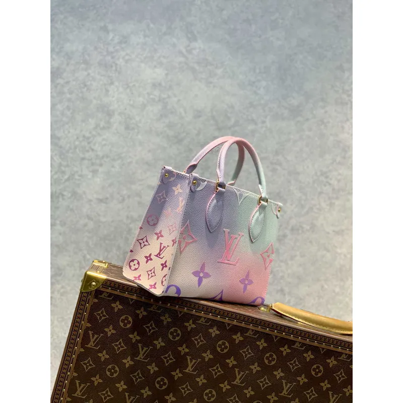 LV M59856 Louis Vuitton Onthego PM Shopping Bag Monogram
