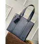 LV M21542 Louis Vuitton Takeoff Tote Bag Navy Blue