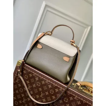 LV M20797 Louis Vuitton Lockme Ever BB Handbag Light Khaki Green