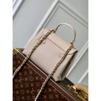 LV M21052 Louis Vuitton Lockme Ever Mini Handbag Greige
