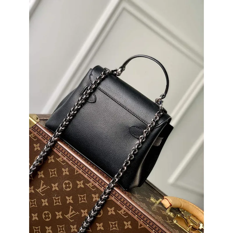 LV M20997 Louis Vuitton Lockme Ever Mini Handbag Black