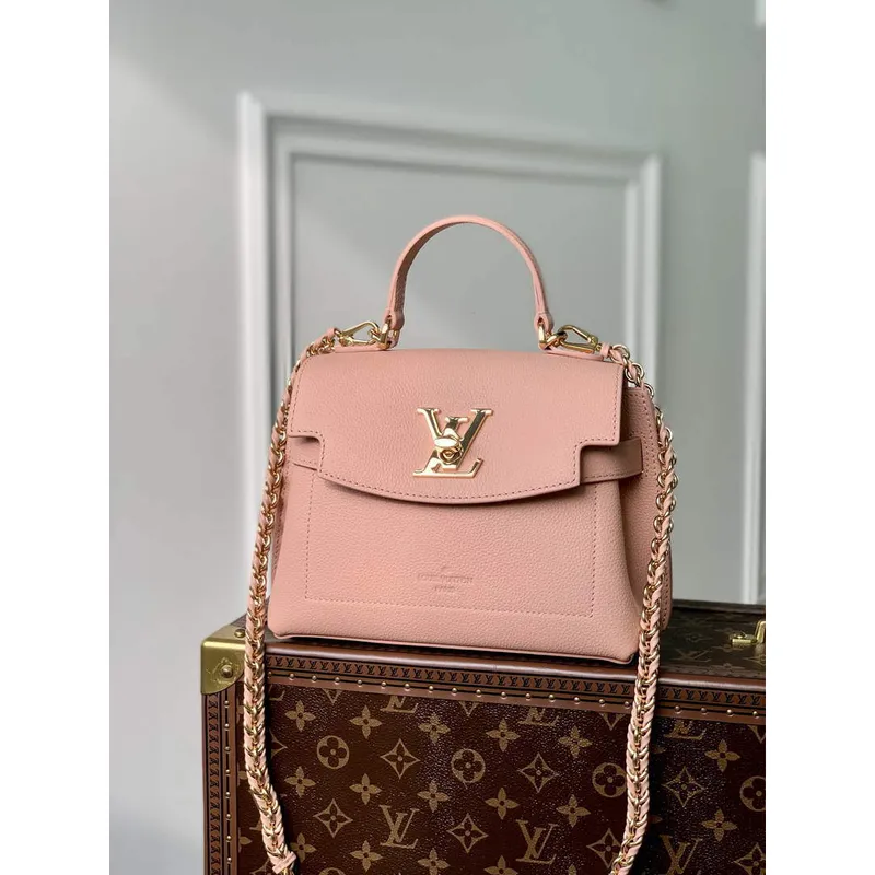 LV M21088 Louis Vuitton Lockme Ever Mini Rose Trianon Pink