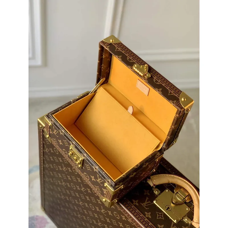 LV M20292 Louis Vuitton Coffret Tresor 24 Case Yellow