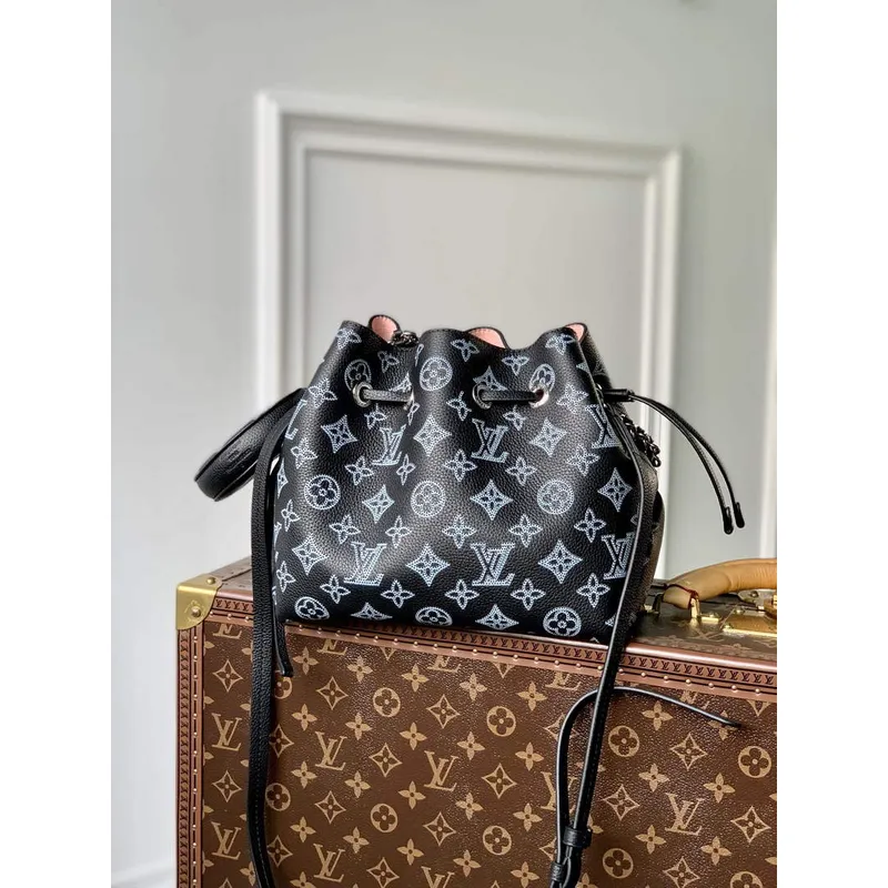 LV M21107 Louis Vuitton Bella Tote Bag Black