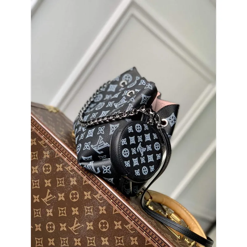 LV M21107 Louis Vuitton Bella Tote Bag Black
