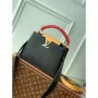 LV M20704 Louis Vuitton Capucines BB Handbag Black