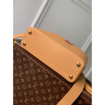 LV M20784 Louis Vuitton Capucines BB Handbag Wood Brown