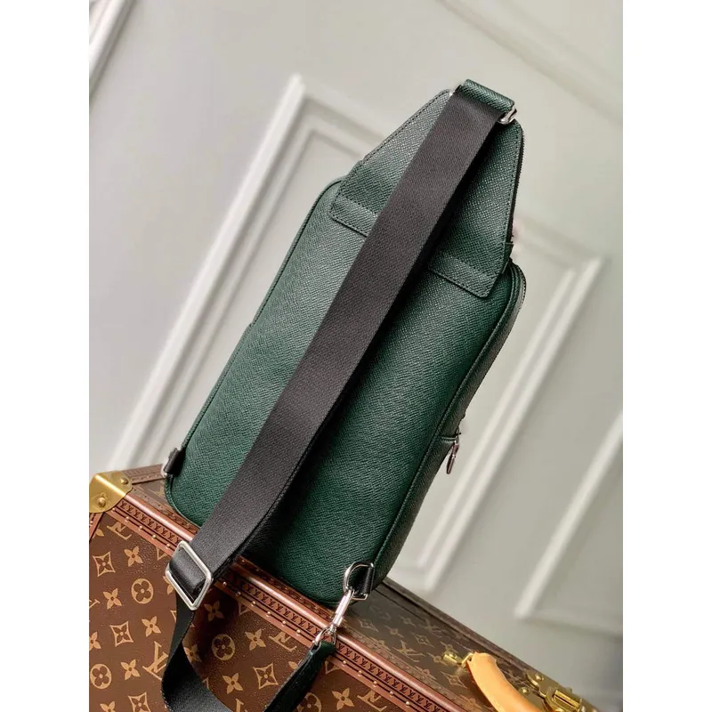LV M30860 Louis Vuitton Avenue Sling Bag Green