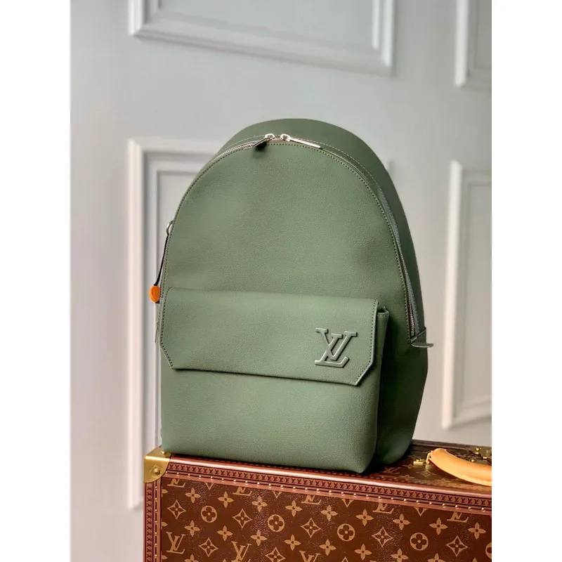 LV M57079 Louis Vuitton Backpack Lv Aerogram Green