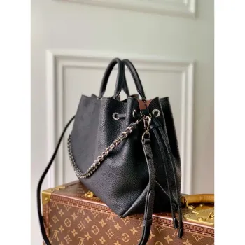 LV M59200 Louis Vuitton Bella Tote Mahina Black