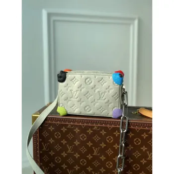 LV M81606 Louis Vuitton Mini Soft Trunk Chalk