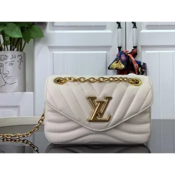 LV M20687 Louis Vuitton New Wave Multi Pochette Leather M20838 White