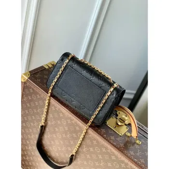 LV M46200 Louis Vuitton Marceau Chain Bag Black