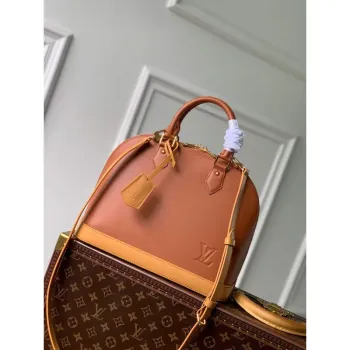 LV M40302 Louis Vuitton Alma PM Handbag Brown