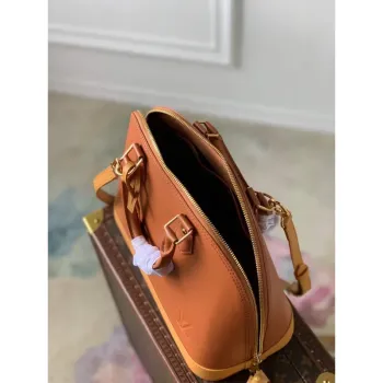 LV M40302 Louis Vuitton Alma PM Handbag Brown