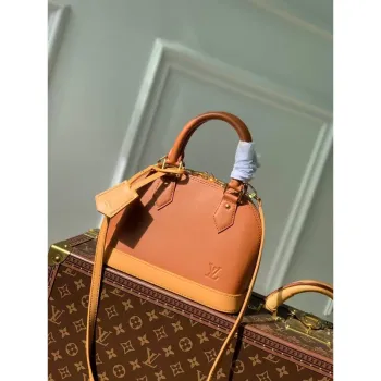LV M40862 Louis Vuitton Alma BB Handbag Brown