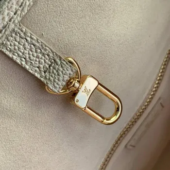 LV M46231 Louis Vuitton Neverfull MM Carryall Pale Beige