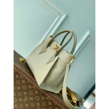 LV M57729 Louis Vuitton On My Side PM Tote Bag Beige