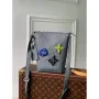 LV M20875 Louis Vuitton Hobo Cruiser PM Bag Gray