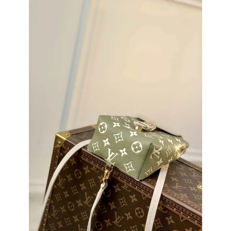 LV M81351 Louis Vuitton Tiny Backpack M80738 Monogram Empreinte Green