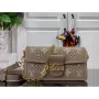 LV M20739 Louis Vuitton Dauphine East West Handbag Apricot
