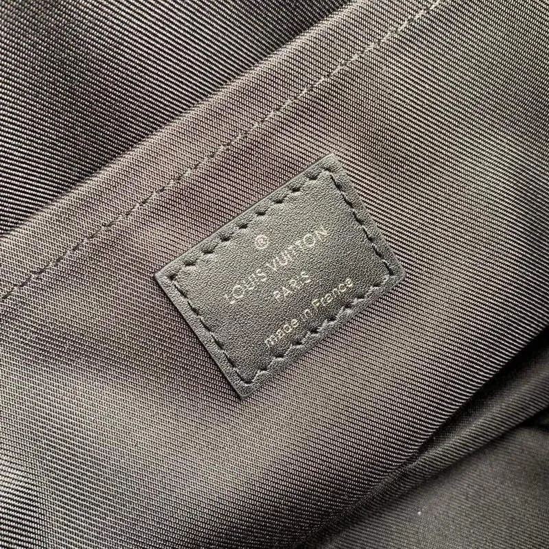 LV M46271 Louis Vuitton Keepall Bandouliere 25 Bag Black