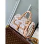 LV M20852 Louis Vuitton Speedy Bandouliere 25 Handbag White