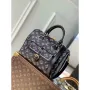 LV M20852 Louis Vuitton Speedy Bandouliere 25 Handbag Black