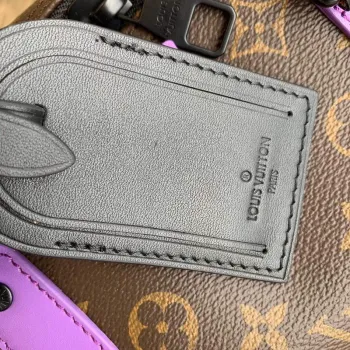 LV M46259 Louis Vuitton Keepall Bandouliere 50 Bag Purple