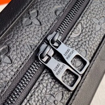 LV M55700 Louis Vuitton Soft Trunk Bag Black